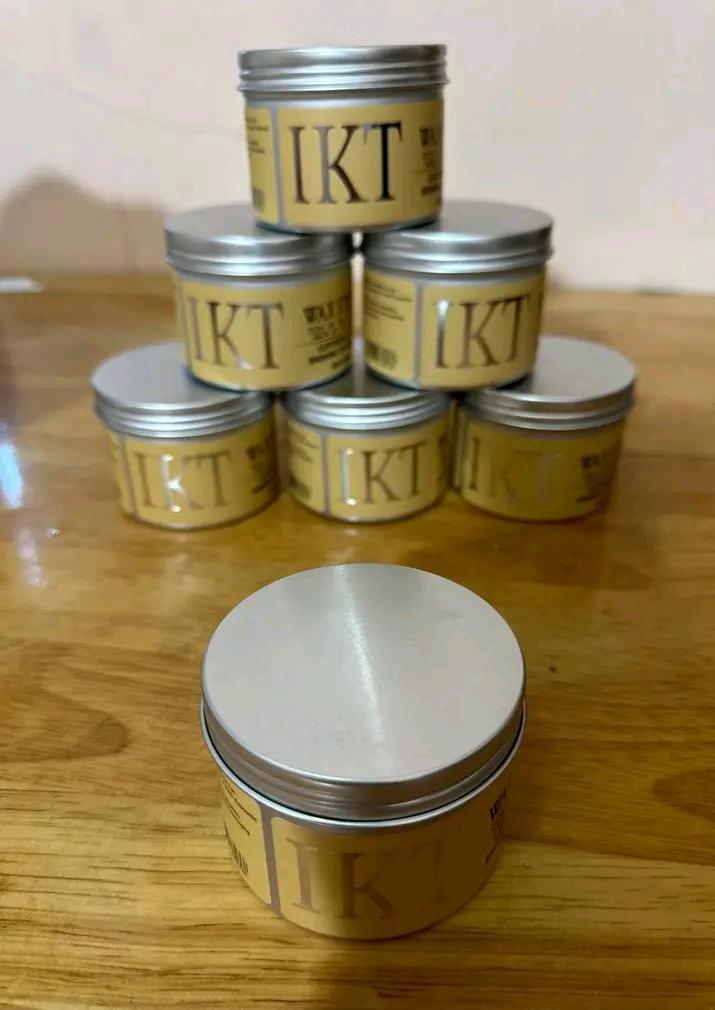 IKT Hair Styling Gel Wax | Styling Hair Frizz Fixed Fluffy Men Styling Wax Edge Control 130g