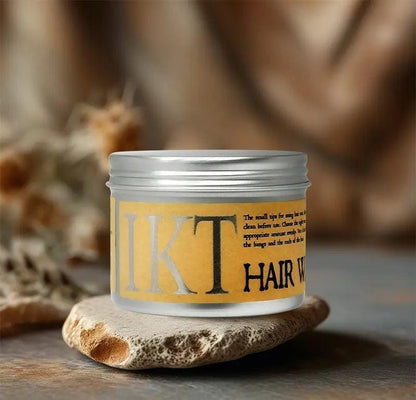 IKT Hair Styling Gel Wax | Styling Hair Frizz Fixed Fluffy Men Styling Wax Edge Control 130g