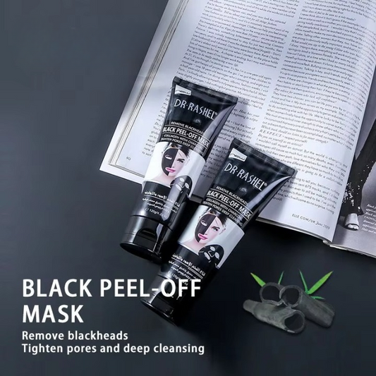 Dr. Rashel Deep Cleansing Blackhead Remover Peel-Off Face Mask – Purifying Charcoal Formula for Clearer, Smoother Skin – 100ml Tube for All Skin Types