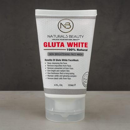 Gluta Skin Brightening Face Wash 120ml – Gentle Deep Cleanser For Radiant, Clear & Smooth Skin, Removes Dirt, Oil & Impurities